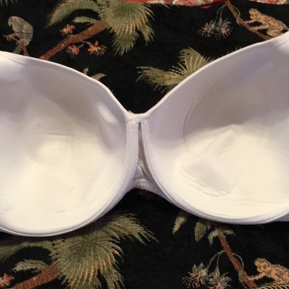 NWOT CACIQUE MOLDED CUP UNDERWIRE BRA,38H,Comfort Straps. Ivory/Gold Polka dots - Picture 9 of 12